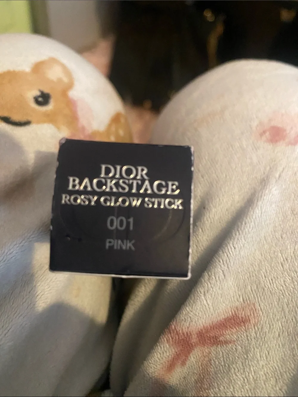 Dior Backstage Rosewood Glow Stick - Navy Packaging with White Text